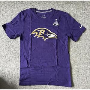 Baltimore Ravens Super Bowl XLVII Joe Flacco T-Shirt Nike
